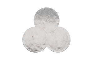 Phillips Collection Marley Silver Bar Table - Modern Organic Design with Sculptural Elegance for Stylish Home Entertaining PH66064