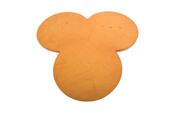 Phillips Collection Marley Bar Table - Stylish Sculptural Design with Warm Tones for Modern or Rustic Interiors Resin, Faux Bois Finish PH67476