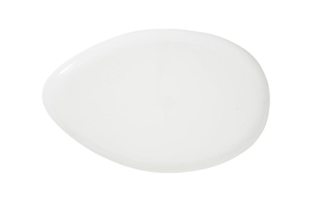 Phillips Collection River Stone Coffee Table - Elegant Gel Coat White Finish with Organic Design for Modern Living Spaces PH67485