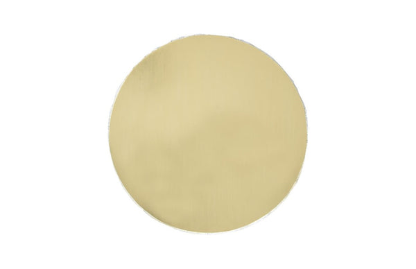 Phillips Collection Broken Egg Sculptural Coffee Table Pearl White Fluted Rim with Gold Leaf Top PH67500