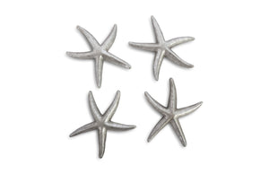 Phillips Collection Starfish, Whimsical Resin Castings For Home Décor – Enchanting Ocean-inspired Art Pieces Silver Resin Ph67528