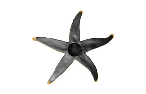 Phillips Collection Starfish, Elegant Silver Leaf Decor for Coastal Interiors - Whimsical Set of Four Stunning Pieces Gold Leaf, Set of 4, LG PH67531