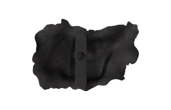 Phillips Collection Burled Faux Rosewood Sculptural Wall Art Organic Composite Resin Living Room Accent PH67545