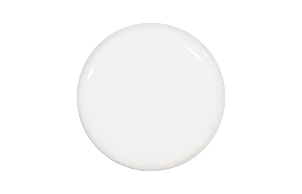 Phillips Collection Ribbed Stool - Versatile Contemporary Design for Extra Seating or Stylish Side Table in Any Room Gel Coat White PH67725