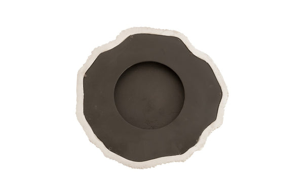 Phillips Collection Fungia Mirror, Silver - Nature-inspired Mushroom Art Piece For Unique Home Decor And Elegance Silver Resin Ph67775