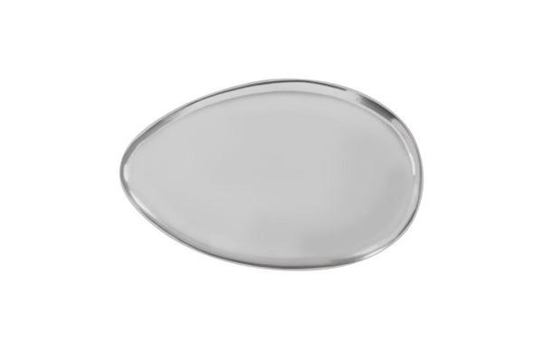 Phillips Collection River Stone Organic Sculptural Coffee Table Metallic Resin Living Room Centerpiece PH67800