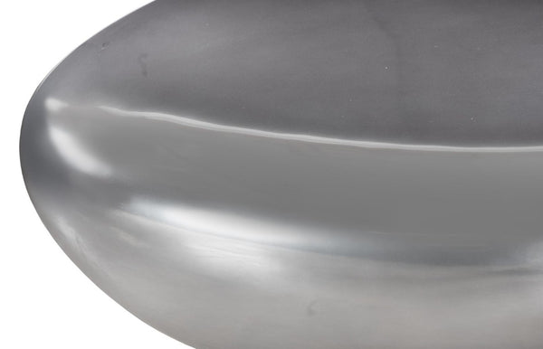 Phillips Collection River Stone Organic Sculptural Coffee Table Metallic Resin Living Room Centerpiece PH67800