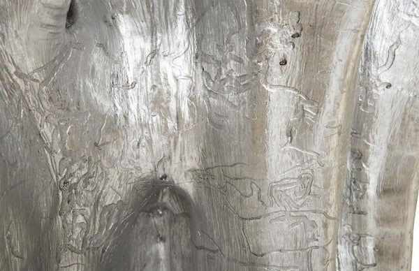 Phillips Collection Freeform Tree Root Bar Table with Hand-Applied Silver Leaf Finish for Eclectic Spaces PH67964