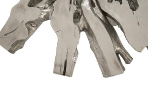 Phillips Collection Abyss Silver Leaf Resin Root Coffee Table Sculptural Organic Form Living Room PH67967