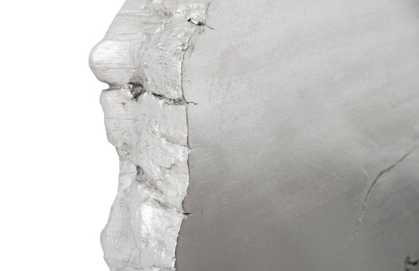 Phillips Collection Burled Root Wall Art - Modern Organic Decor with Luminous Silver Leaf Finish for Stylish Interiors Small, Silver Leaf PH67971