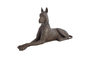 Phillips Collection Great Dane Sculpture - Exquisite Gold Finish, Modern-Organic Design for Stylish Interiors and Spaces Bronze, Right PH69974