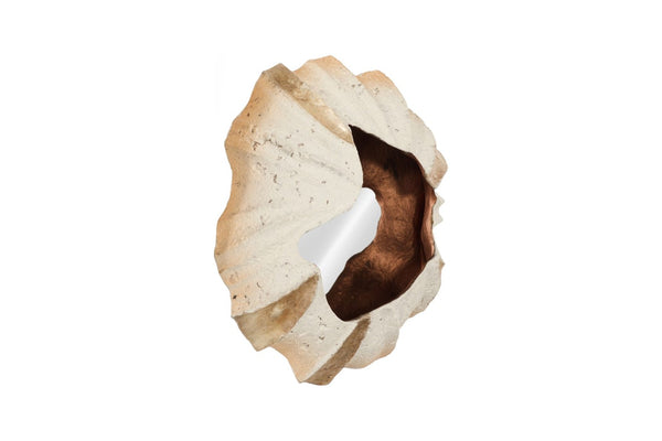 Phillips Collection Barnacle Sculptural Wall Art - Elegant Coastal Decor with Mirrored Glass for Boho & Modern Spaces PH75346