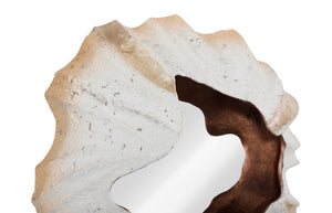 Phillips Collection Barnacle Sculptural Wall Art - Elegant Coastal Decor with Mirrored Glass for Boho & Modern Spaces PH75346