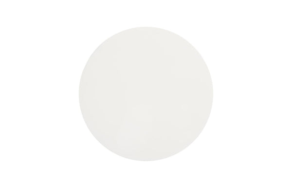 Phillips Collection Totem Stool - Modern Sculptural Accent Piece for Versatile Use in Any Room or Outdoor Space White Gel Coat, SM PH76067