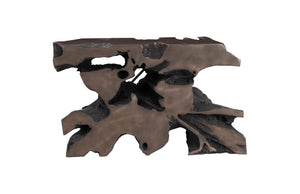 Phillips Collection Venice Freeform Console Table - Chic Modern Design For Contemporary And Coastal Interiors Bronze Resin Ph79069