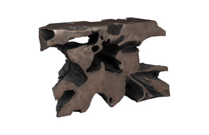 Phillips Collection Venice Freeform Console Table - Chic Modern Design For Contemporary And Coastal Interiors Bronze Resin Ph79069