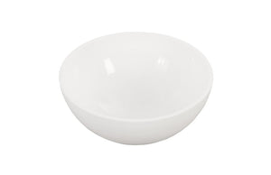Phillips Collection Sulu Wide Shallow Resin Decorative Bowl with Gel Coat White Finish for Indoor Outdoor Use PH80630