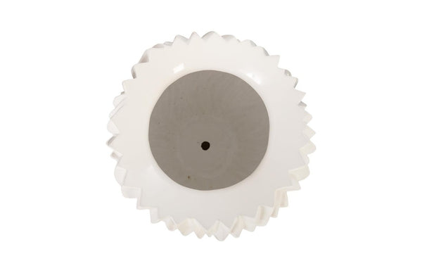 Phillips Collection Alon Tall Composite Resin Planter Gel Coat White Organic Texture Modern Decor PH80681