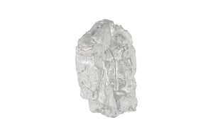 Phillips Collection Rock Pond Mirror - Sculptural Silver Leaf Design for Modern Organic Interiors and Gallery Walls PH81109