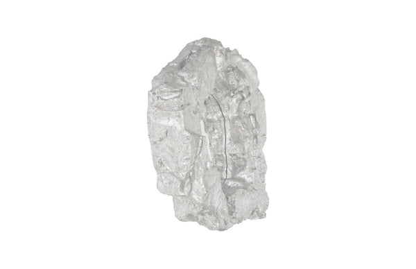 Phillips Collection Rock Pond Mirror - Sculptural Silver Leaf Design for Modern Organic Interiors and Gallery Walls PH81109