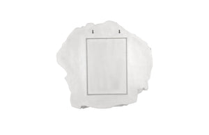 Phillips Collection Rock Pond Mirror - Sculptural Silver Leaf Design for Modern Organic Interiors and Gallery Walls PH81109