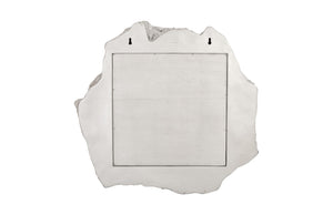 Phillips Collection Rock Pond Mirror – Asymmetrical Silver Leaf Design for Modern Organic Wall Décor and Sculpture PH81110