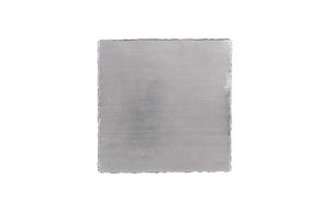 Phillips Collection String Theory Pedestal - Modern Organic Accent Stand for Sculptures & Planters in Gleaming Finish Silver Leaf, SM PH83555