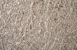 Phillips Collection String Theory Pedestal - Modern Organic Accent Stand for Sculptures & Planters in Gleaming Finish Silver Leaf, MD PH83557