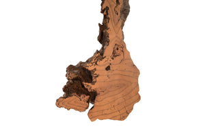Phillips Collection Burled Root Wall Art - Modern Organic Decor with Luminous Silver Leaf Finish for Stylish Interiors Medium, Faux Bois Finish PH83681