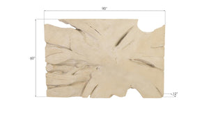 Phillips Collection Colossal Freeform Stone Resin Wall Sculpture Organic Textured Focal Point for Modern Interiors PH84320