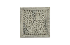 Phillips Collection Driftwood Reclaimed Wood Glass Wall Tile Handcrafted Organic Textured Artisan Panel PH84446