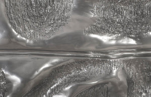 Phillips Collection Petiole Wall Leaf Art - Striking Oversized Botanical Sculpture for Luxurious Home Décor Elegance Liquid Silver, Colossal, Version B PH89573