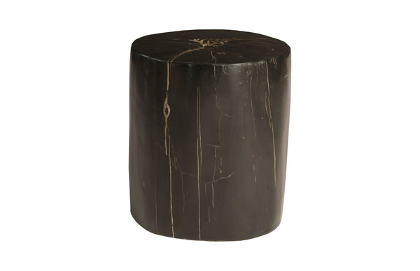 Phillips Collection Cast Petrified Wood Stool - Handcrafted Resin Accent for Modern Rustic Decor & Versatile Use PH89728