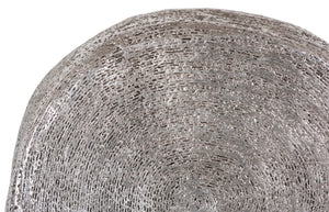 Phillips Collection Triple Weld Wall Art - Stunning Metallic Resin Sculpture with Silver Leaf Finish for Modern Spaces PH89984