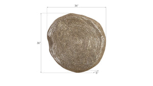 Phillips Collection Triple Weld Wall Art - Stunning Metallic Resin Sculpture with Silver Leaf Finish for Modern Spaces PH89984