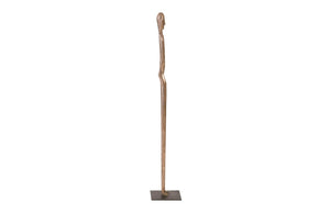 Phillips Collection Bulol Sculpture – Modern Organic Totem Art for Contemporary Interiors, 57-Inch Statement Piece Polished Bronze, SM PH92562