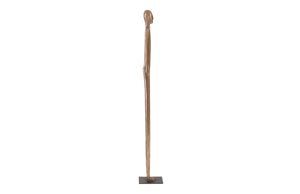 Phillips Collection Bulol Sculpture – Modern Organic Totem Art for Contemporary Interiors, 57-Inch Statement Piece Polished Bronze, MD PH92628
