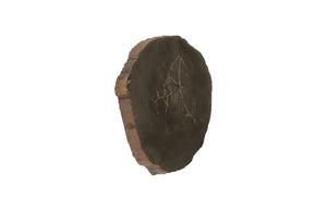 Phillips Collection Cast Petrified Wood Wall Tile - Hand-Painted Resin, Lightweight, Durable, Ideal for Modern Interiors PH93154
