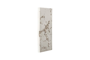 Phillips Collection Splotch Silver Leaf Wall Art - Modern Rectangular Accent with Lunar Texture for Stylish Interiors PH94493