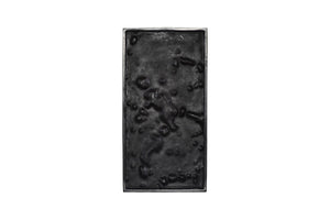 Phillips Collection Splotch Silver Leaf Wall Art - Modern Rectangular Accent with Lunar Texture for Stylish Interiors PH94493