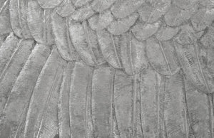 Phillips Collection Soaring Eagle Wall Art – Striking Silver Sculpture for Elegant Modern Decor and Dynamic Gallery Displays Resin, Silver Leaf, LG PH94502