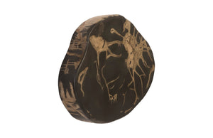 Phillips Collection Cast Petrified Wood Wall Tile - Durable, Nature-inspired Design For Stunning Modern Interiors Gray,Brown Resin Ph94507