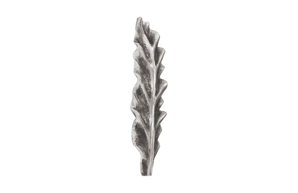 Phillips Collection Petiole Wall Leaf Art - Striking Oversized Botanical Sculpture for Luxurious Home Décor Elegance Silver, SM, Version A PH94514