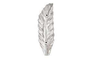 Phillips Collection Petiole Wall Leaf Art - Striking Oversized Botanical Sculpture for Luxurious Home Décor Elegance Silver, SM, Version A PH94514