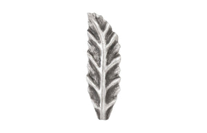 Phillips Collection Petiole Wall Leaf Art - Striking Oversized Botanical Sculpture for Luxurious Home Décor Elegance Silver, SM, Version A PH94514