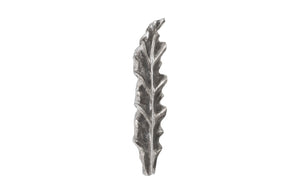 Phillips Collection Petiole Wall Leaf Art - Striking Oversized Botanical Sculpture for Luxurious Home Décor Elegance Silver, SM, Version B PH94515