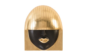 Phillips Collection Fashion Faces Wall Art - Chic Resin Décor Piece With Striking Style To Elevate Your Space Elegantly Black,Gold Resin Ph94746