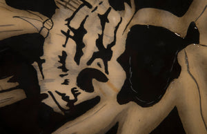 Phillips Collection Cast Petrified Wood Wall Tile - Durable, Nature-inspired Design For Stunning Modern Interiors Brown,Black Resin Ph95524