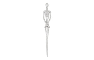 Phillips Collection Lottie Wall Sculpture by Raymond Waite - Striking Mid-Century Modern Art for Contemporary Spaces Resin, Silver Leaf PH95574
