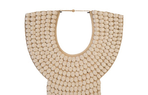Phillips Collection Shell Necklace Sculpture on Stand - Handmade Coastal Art Piece for Elegant Home Décor & Accents PH96689
